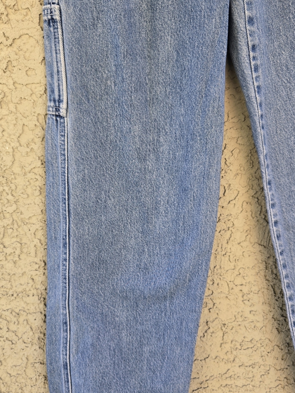 Levi's Dad Utility Blue Straight-Leg Women’s Jeans - Picture 6 of 12